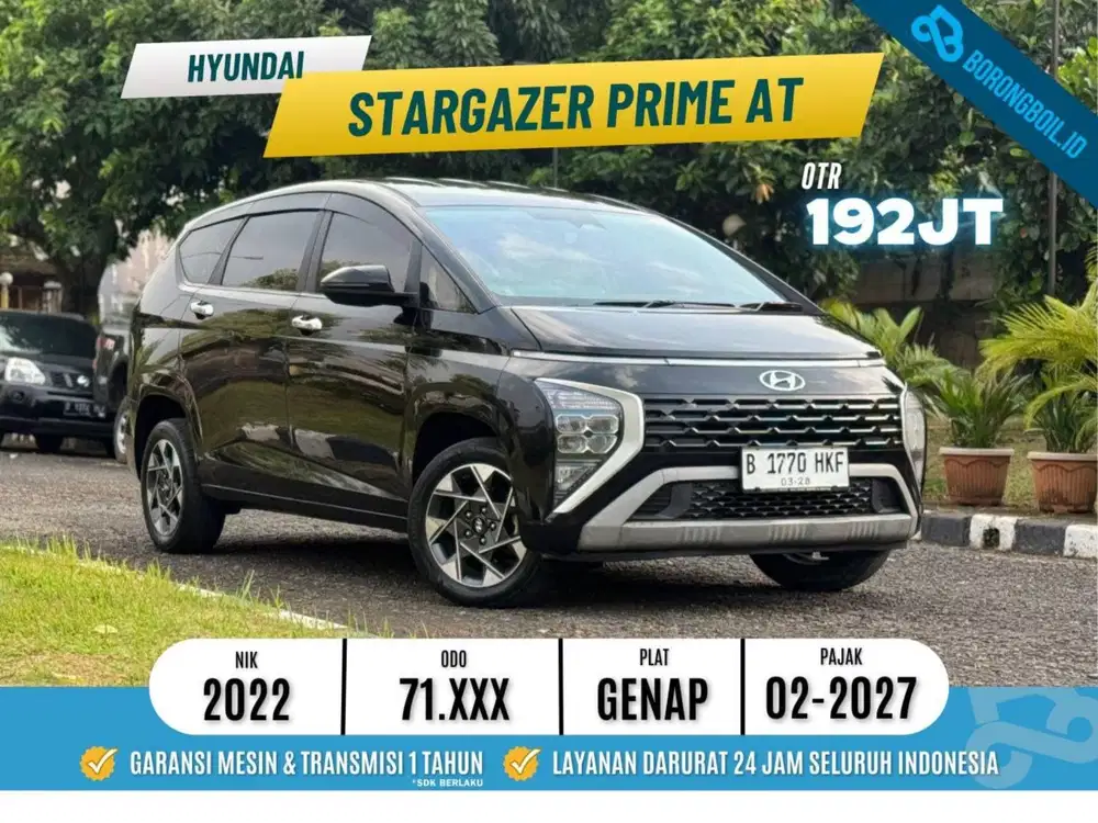 Siap pakai Stargazer prime at 2022 Hitam