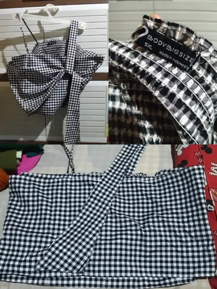 Monochrome Outer Square Tanktop Bigsize