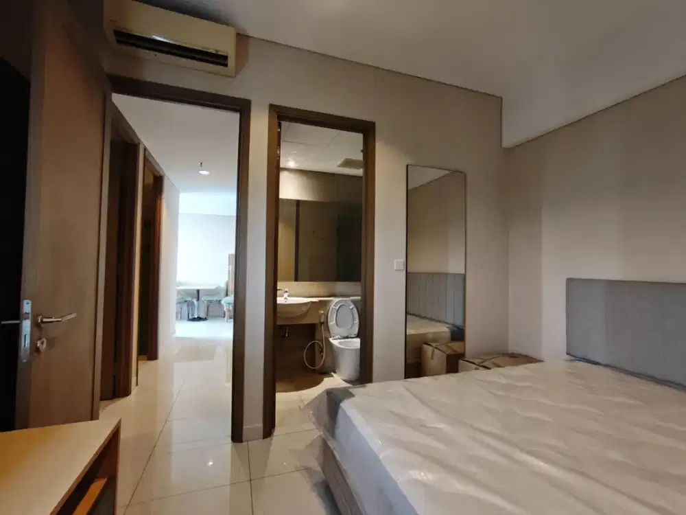 Disewakan Taman Anggrek Residence Condominium 3 Kamar Tidur Furnish Lengkap Kondisi BARU Belum Pernah Digunakan Sama Sekali