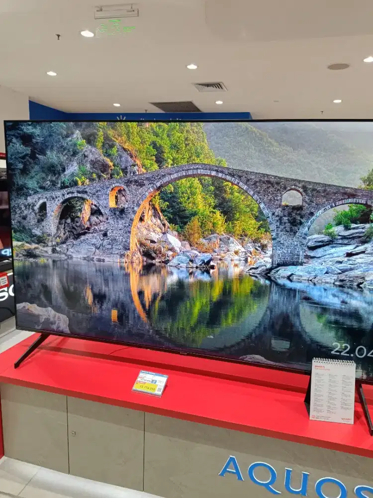 Dapatkan promo SHARP 4K GOOGLE TV bisa cicilan dengan HOMECREDIT