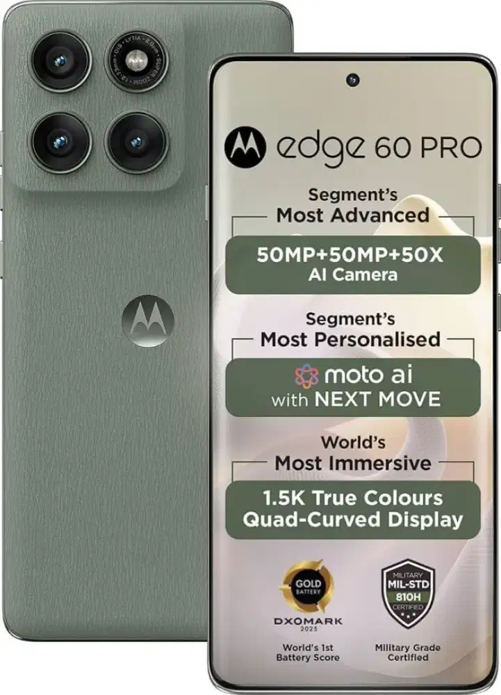 Tukar tambah Moto edge 60 pro [Motorola]