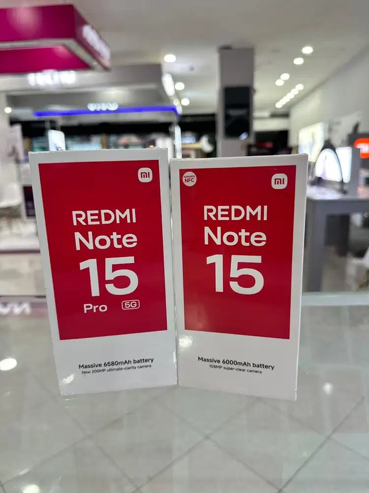 Kredit hp xiaomi redmi 15 pro dan redmi note 15