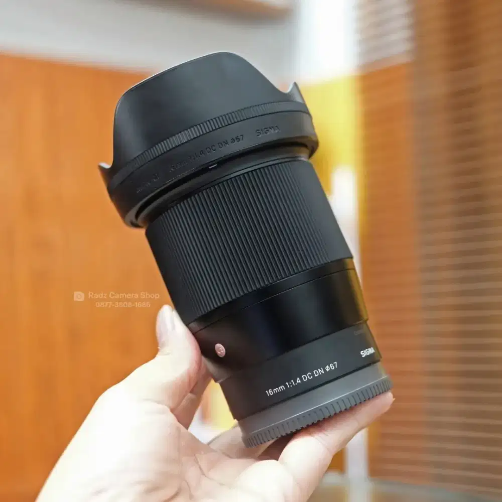 Sigma 16mm F1.4 DC DN for Sony E Mount Mulus