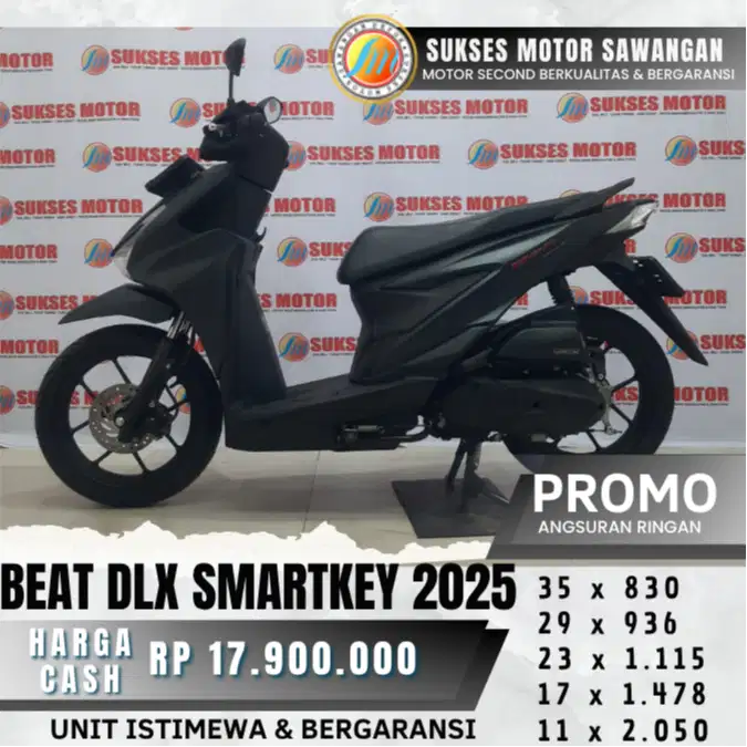 BEAT DELUXE SMARTKEY 2025 KEYLES MULUS BISA CASH KREDIT BERGARANSI