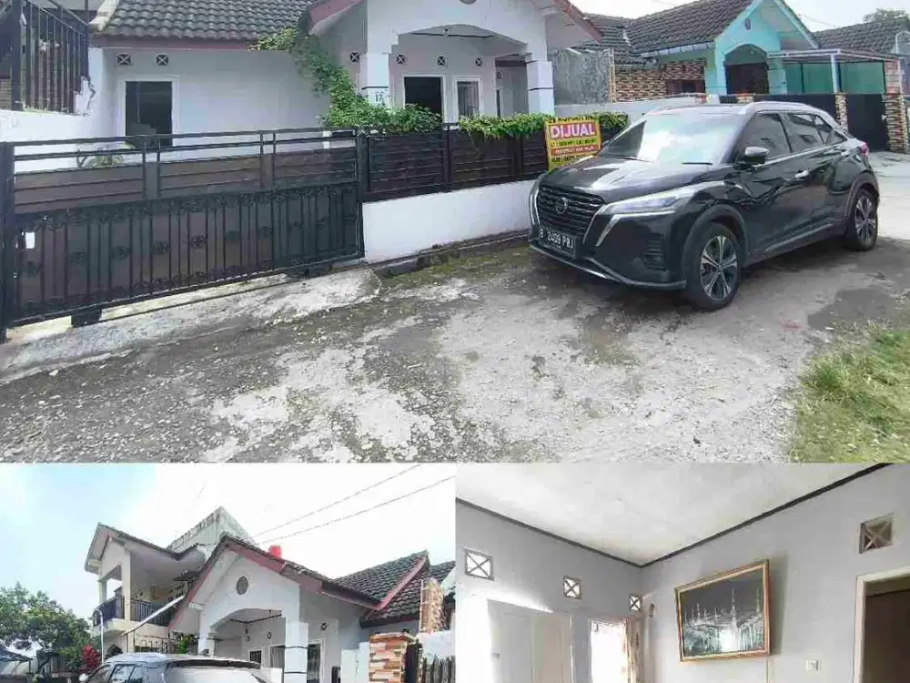 rumah lt100/80 hrg550jt lokasi di depan permata biru tahap 1
