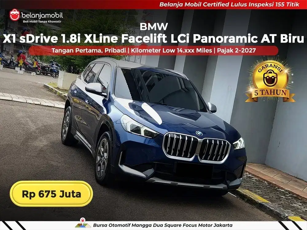 [ LOW MILES ] BMW X1 X 1 sDrive 1.8i XLine Facelift LCi 2023/2024