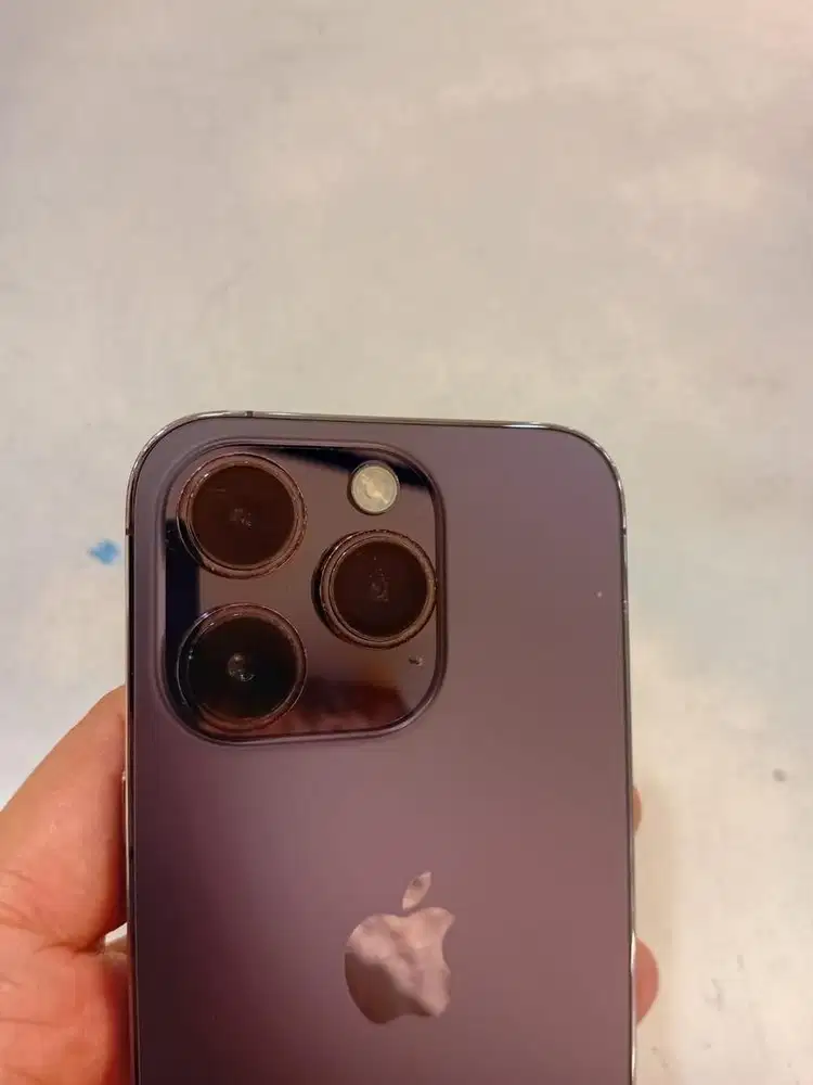 iPhone 14 Pro Deep Purple 128GB Ex Garansi Resmi iBox Fullset Original