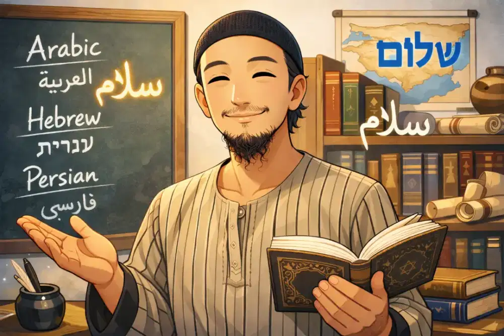 Kursus Bahasa Arab Ibrani Persia, Arabic Hebrew Farsi Persian