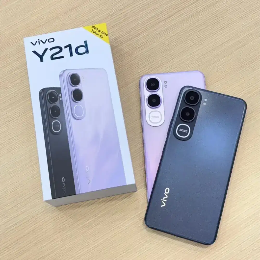 Promo Cicilan Ringan Mulai dari 15rb/hari Vivo Y21d ram6 128gb
