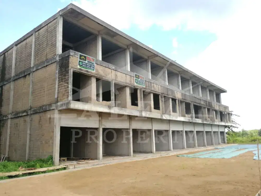 Jual Cepat Ruko Murah 10 Unit Bangunan Dasar 3 Lantai