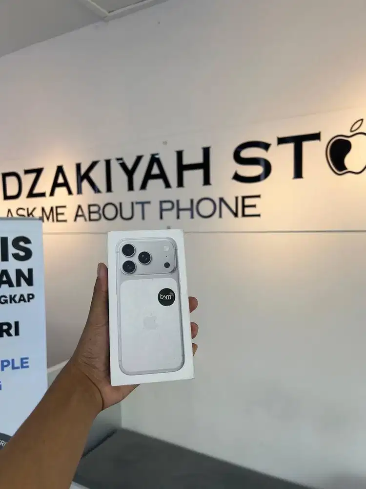 IPHONE 17 PRO/256GB RESMI NEW!!! PROMO FREE ADAPTOR ORIGINAL!!!