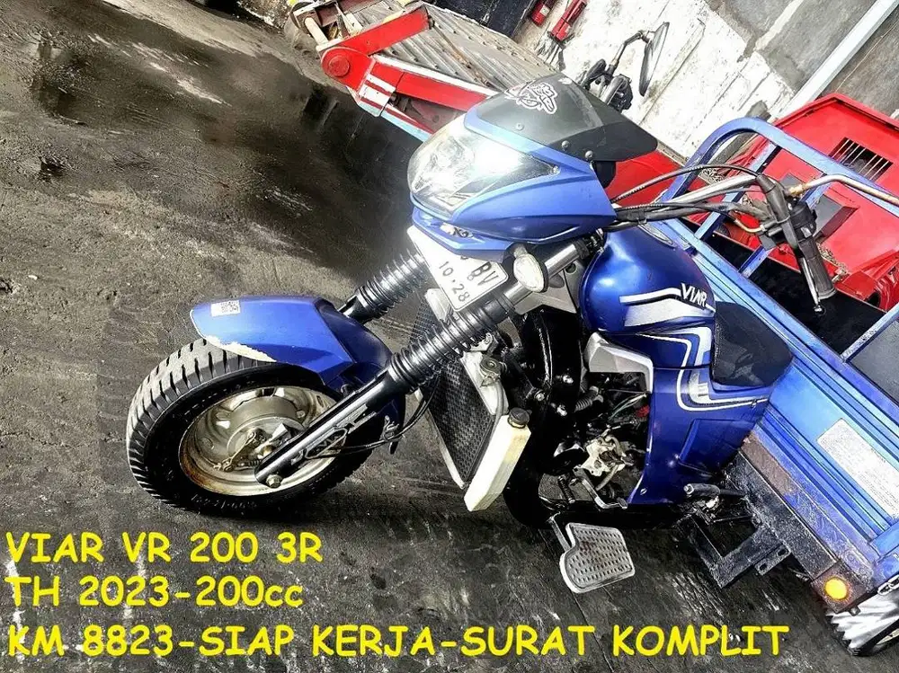 Viar Tangan 1 Roda 3 - 200 cc-Type VR 200 3 R th 2023 Km 8823