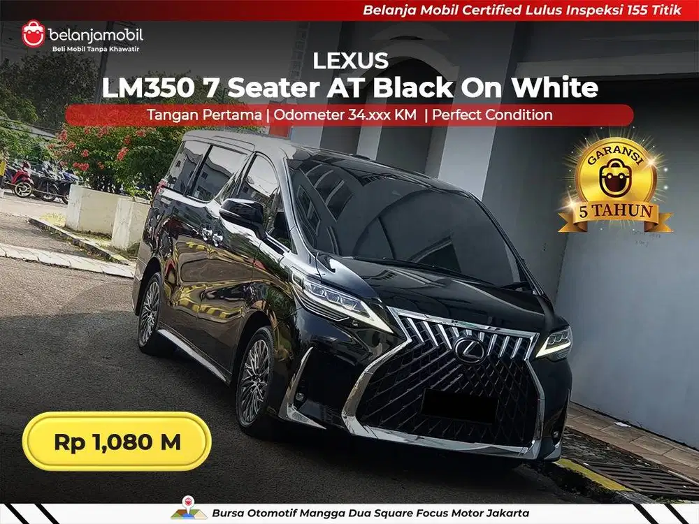 [ LOW KM 30RB KM ] Lexus LM350 LM 350 7 Seater 2022 2023