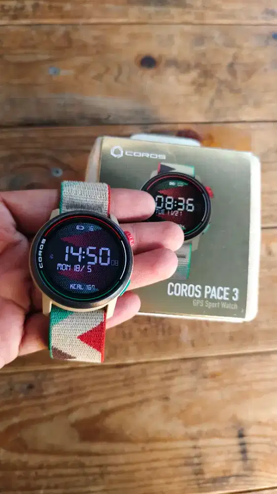 Coros pace 3 second