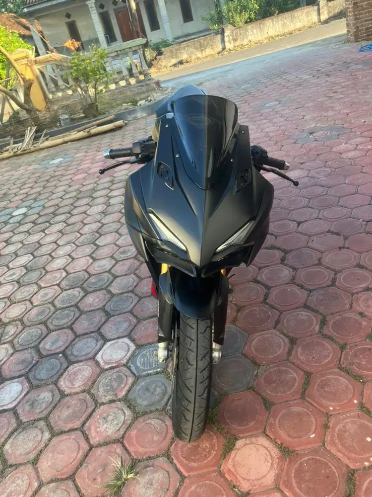 honda cbr 250rr 2017 black plat AE lokal