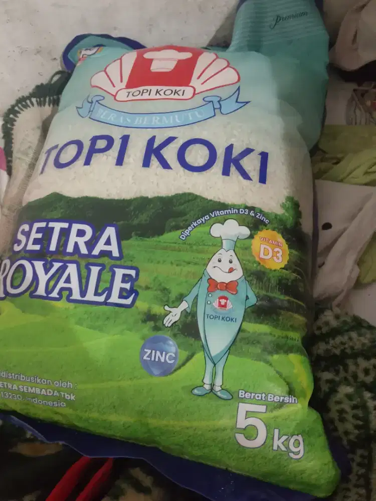 Beras topi koki 5kg