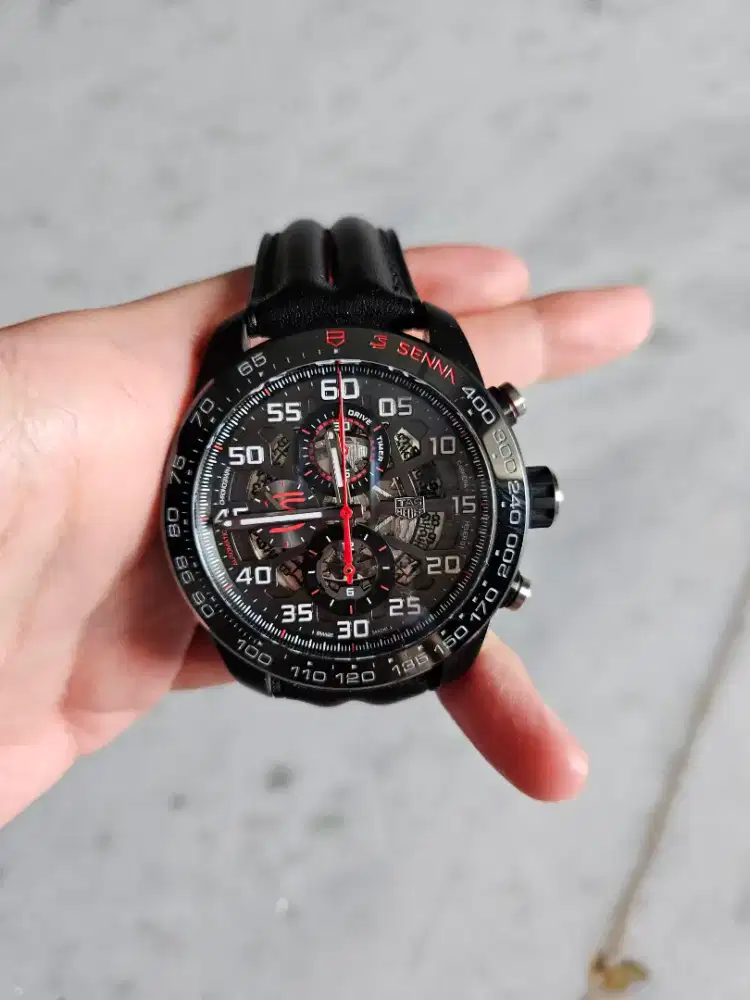 TAG Heuer Carrera Heuer 01 Ayrton Senna Limited Edition