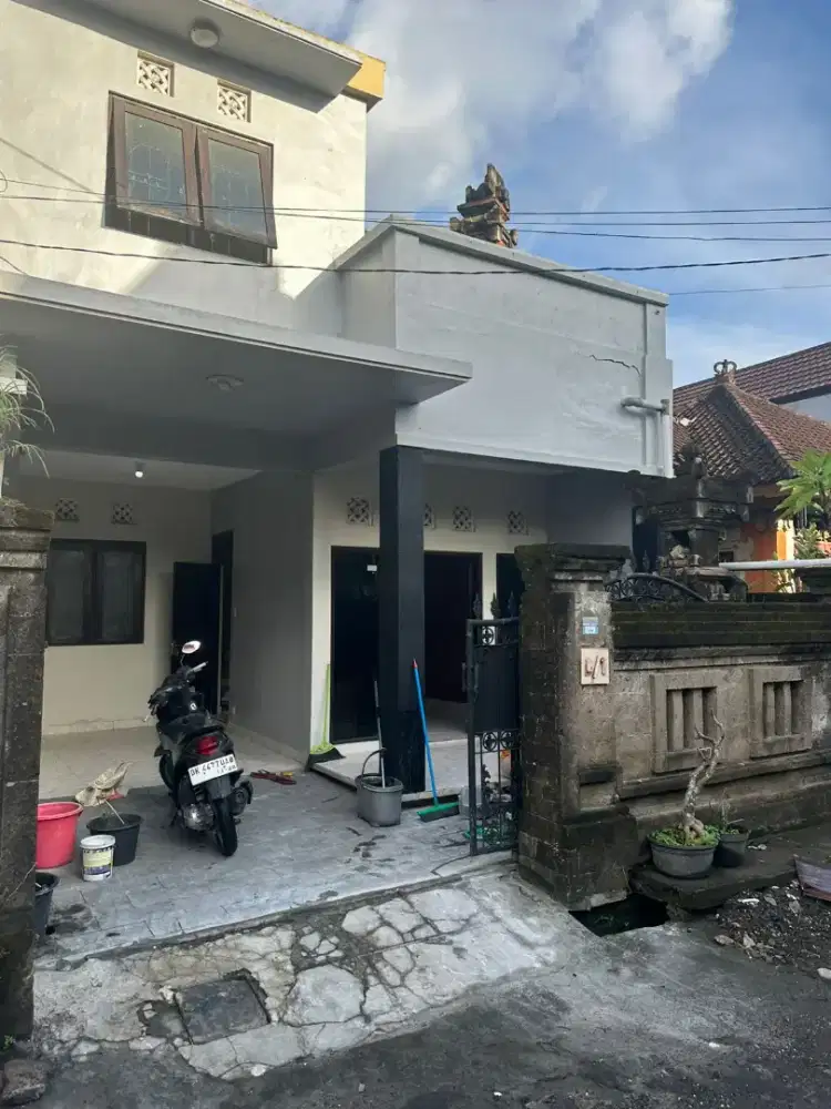 Di kontrakan rumah jalan Tukad Pancoran , DPS, Bali