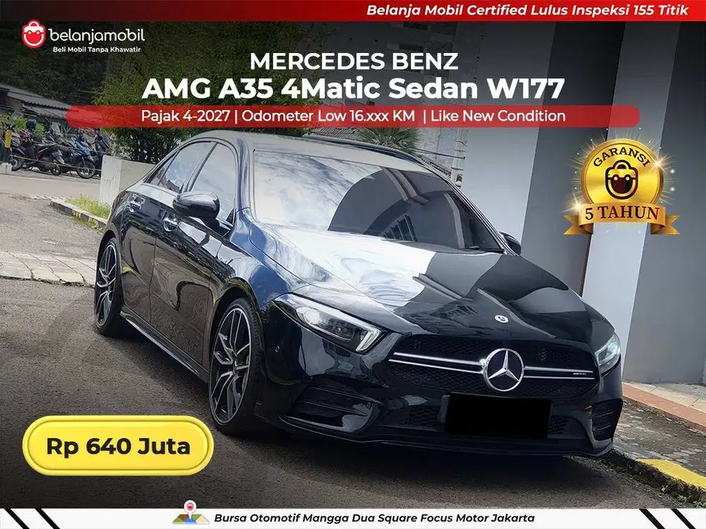 [ LOW KM 16RB ] Mercedes Benz Mercy AMG A 35 A35 4Matic W177 2022/2023