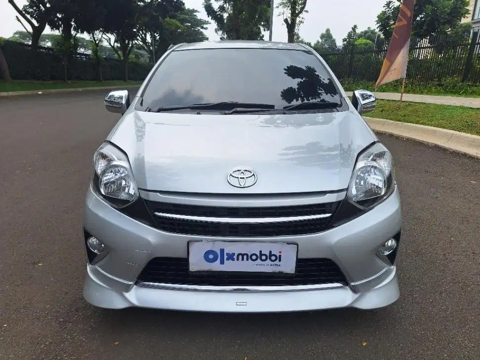 LOW DP Toyota Agya 1.0 TRD Sportivo Bensin-AT 2014 1TM