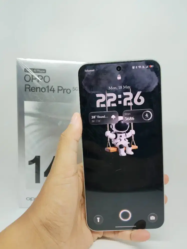 Oppo Reno 14 Pro 12/512 White Fullset No Minus