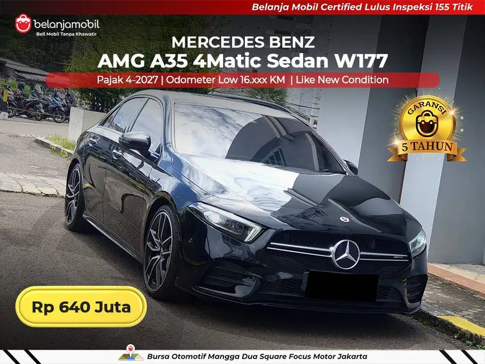 [ LOW KM 16RB ] Mercedes Benz Mercy AMG A 35 A35 4Matic W177 2022/2023