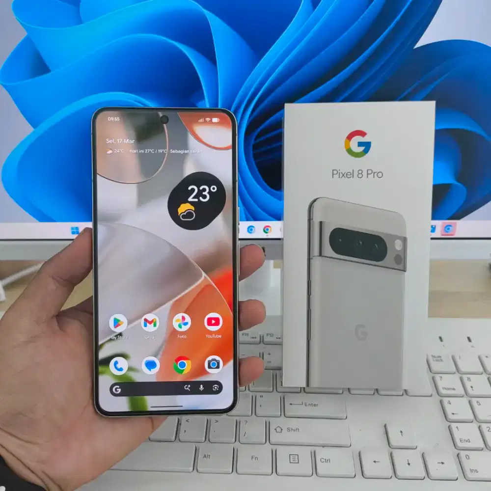 Google Pixel 8 Pro 12/128 Porselin Beacukai RW Permanen