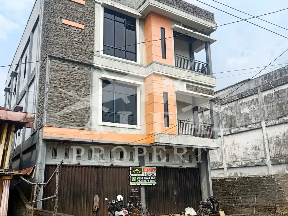 Sewa Murah Ruko Gandeng 3 Lantai SHM Dekat Sekolah & Kantor