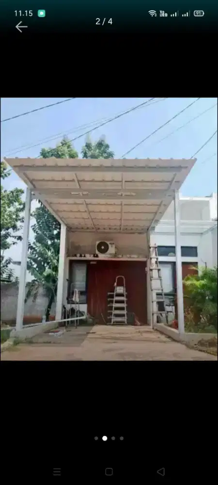 Atap bocor kanopi atap bajarigan terpasang dll bergaransi