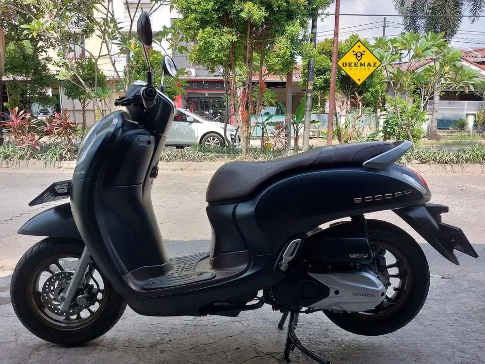 (DP 300)‼️ Scoopy Prestige Keyless Hitam 2024 Cash & Kredit