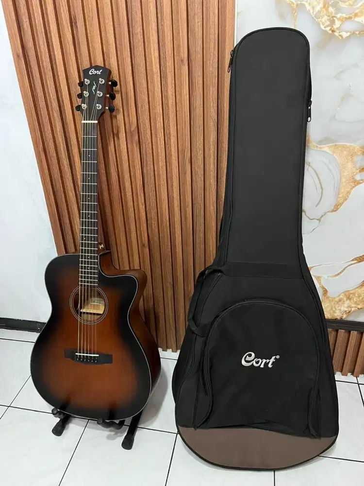 gitar akustik cort core oc amh opbb original