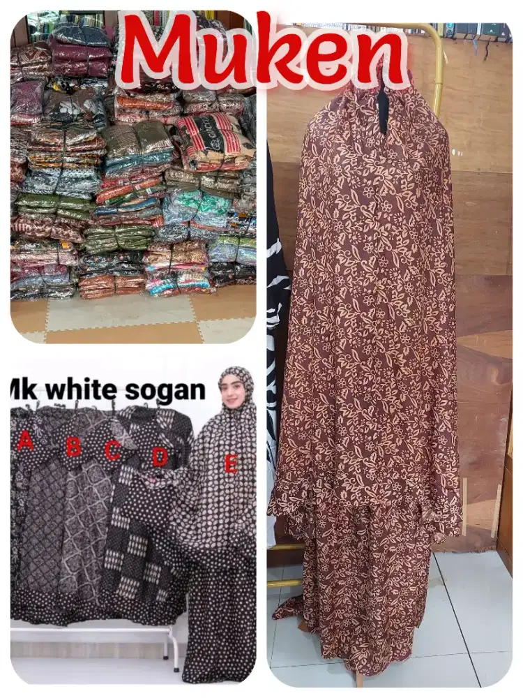 MUKENA BATIK RAYON PREMIUM