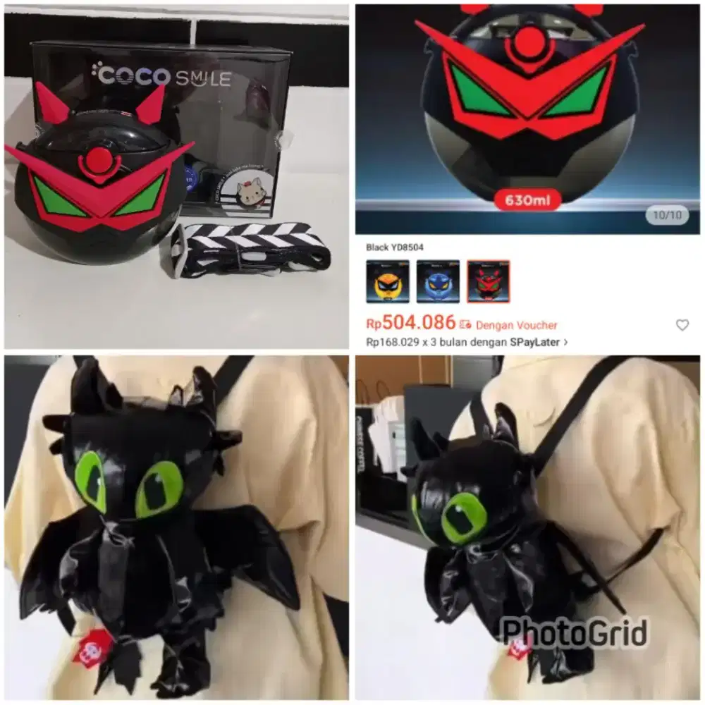 BOTOL TRITAN & TAS RANSEL BARU
