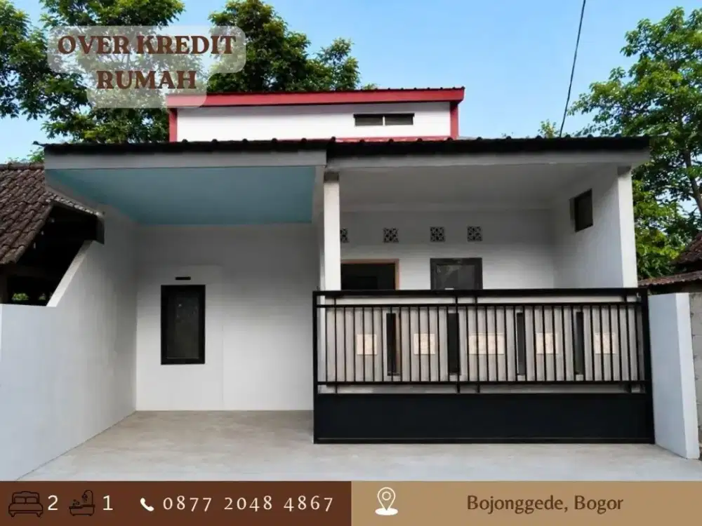 Jual Over Kredit Rmh 79JT di Citayam Grande Bojonggede dkt Stasiun KA