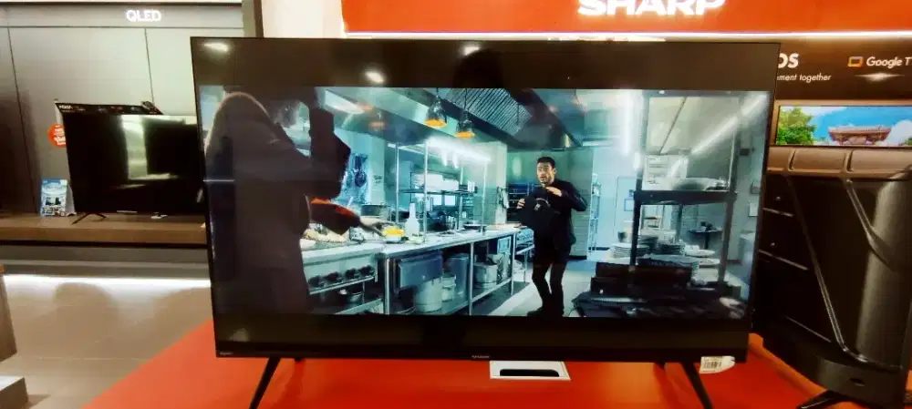 Sharp 4K google tv 43