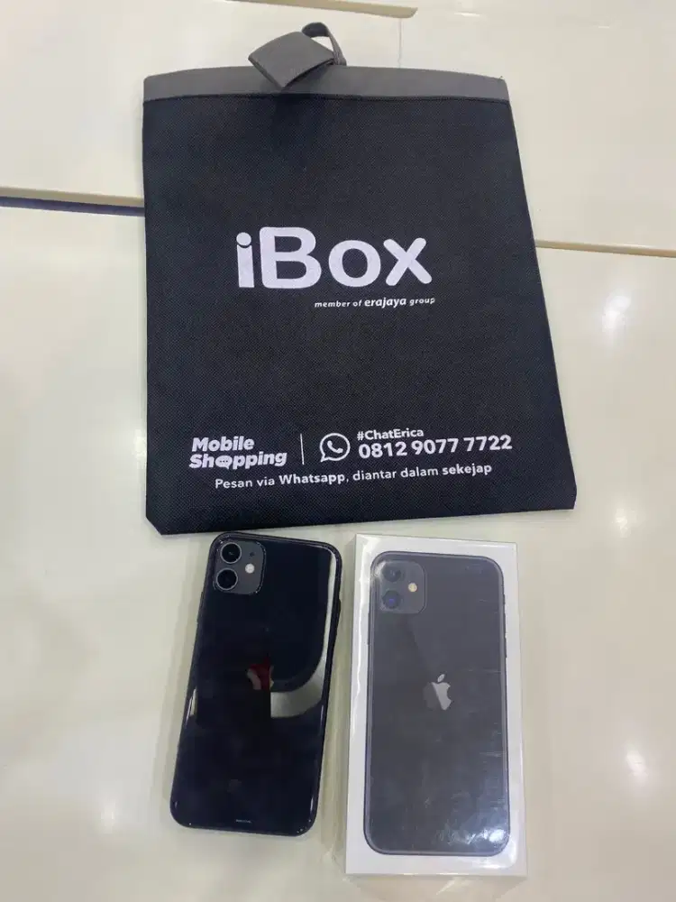 IPHONE 11 64gb fullset mulus