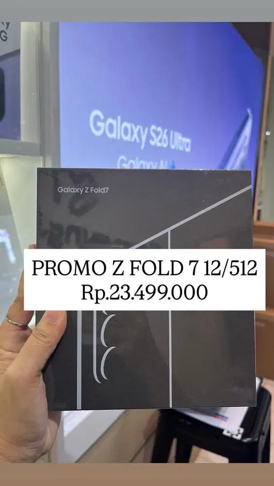 SAMSUNG Z FOLD 7 RAM 12/512GB GARANSI RESMI SAMSUNG SEIN 1 TAHUN