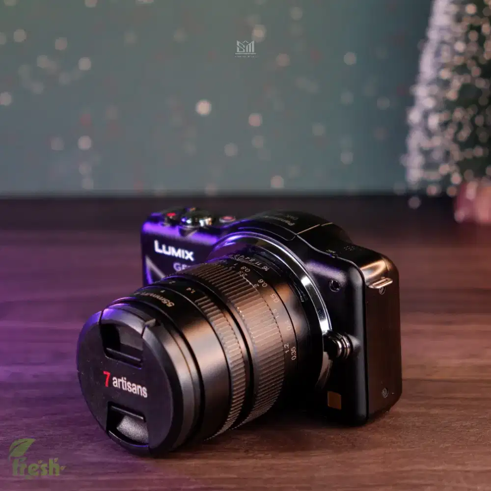 PAKET FIX! LUMIX GF3 FIX 7ARTISAN 55MM F1.4