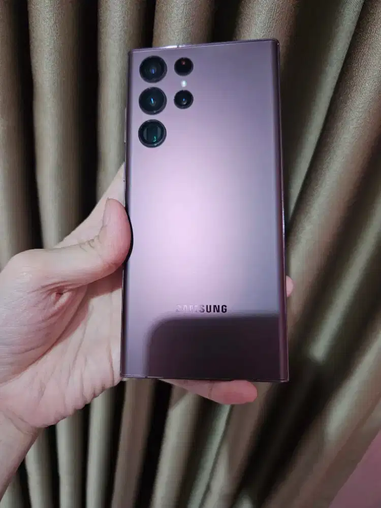 Samsung s22 ultra 256GB SEIN lengkap mulus no minus