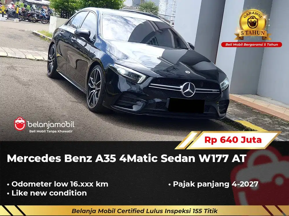[ LOW KM 16RB ] Mercedes Benz Mercy AMG A 35 A35 4Matic W177 2022/2023