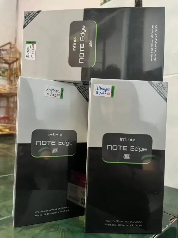Infinix Note Edge 5G 8/256 Promo Murah New Segel