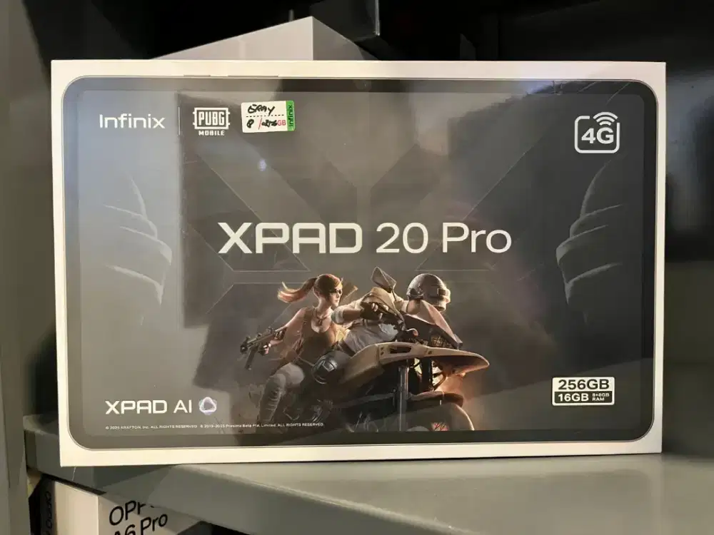 Infinix Xpad 20 Pro LTE 8GB+8GB/256GB Termurah New Segel