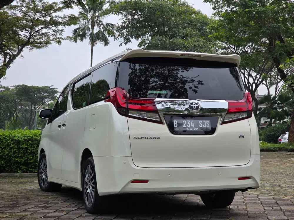 KM.72.RB|TDP 50.JT| ALPHARD G ATPM 2017 NIK'2016 PUTIH SUPER SEGER !!