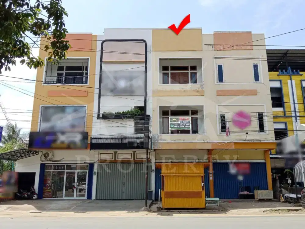 Turun Harga! Jual Sangat Murah Ruko 3 Lantai Pusat Bisnis