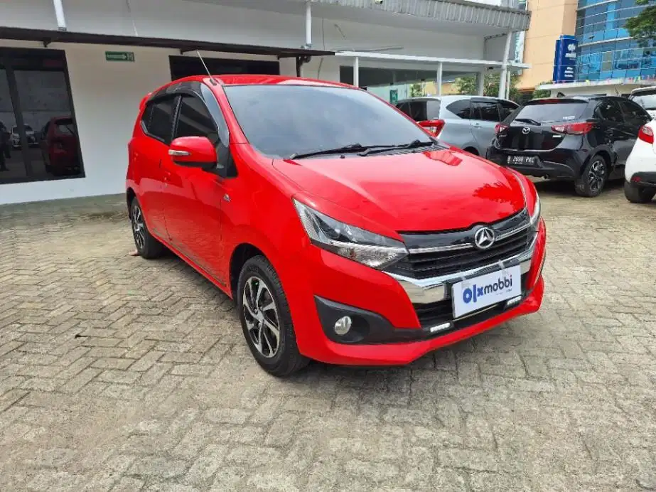 DP MURAH Daihatsu Ayla 1.2 R Bensin-MT 2018 Putih CWZGB