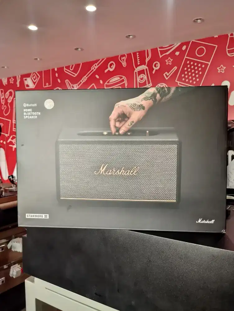 NEW!! MARSHALL STANMORE III BLUETOOTH SPEAKER. GARANSI RESMI ORIGINAL!