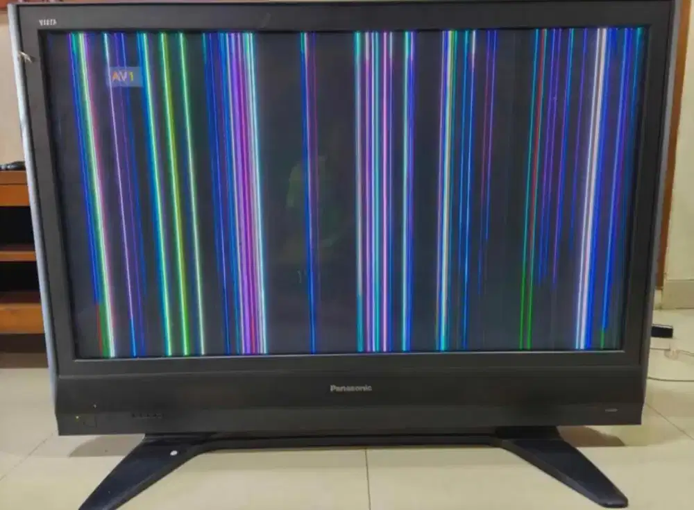 TV LCD Rusak Tapi Nyala