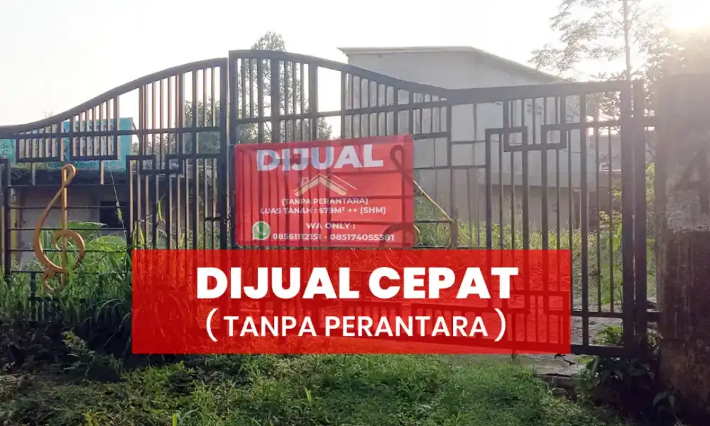 DIJUAL CEPAT - Tanah Premium Hook 679 m2