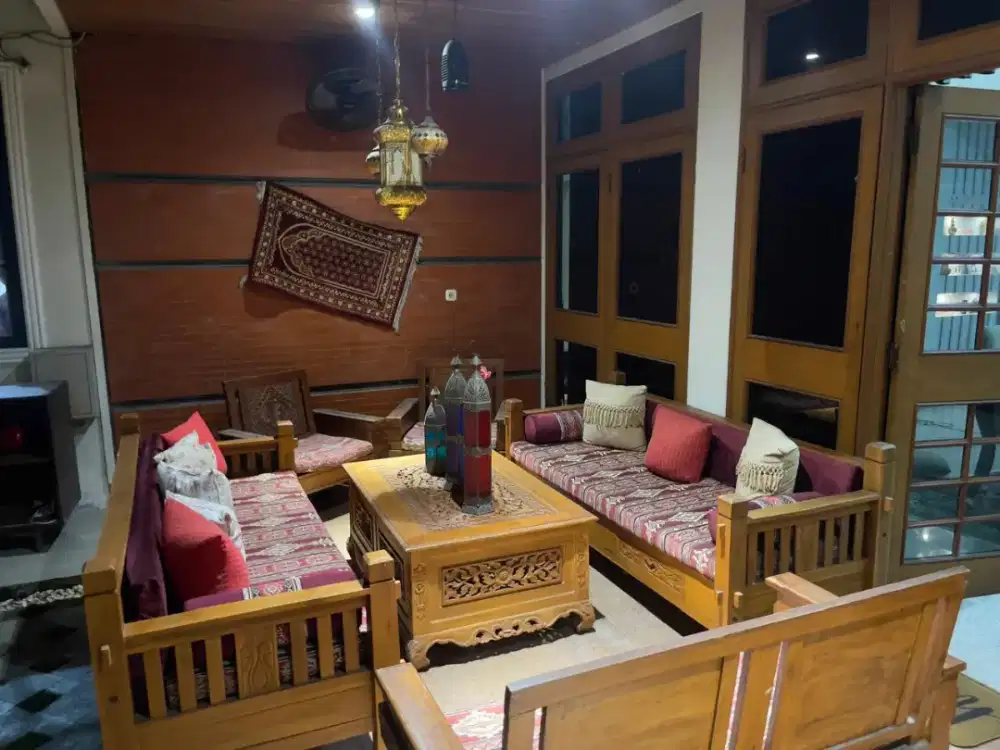 Bangku meja kayu Inc meja makan