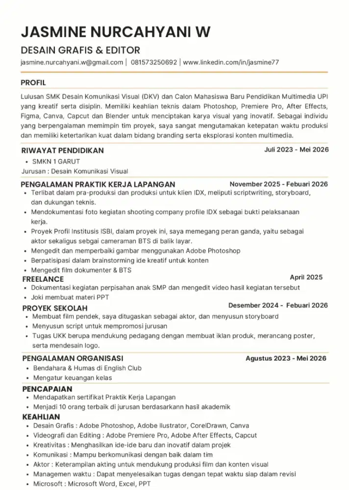Jasa Desain Grafis & Video Editor